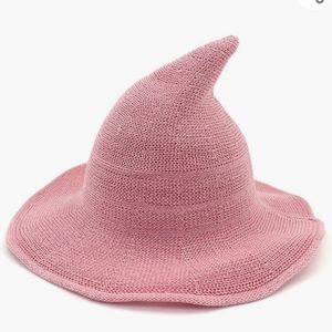Light pink foldable Witch Hat